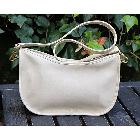 Coach Vintage - Beautiful - Swinger Crossbody 4040 in Bone, Almost Unused! 80s - Picture 2 of 12